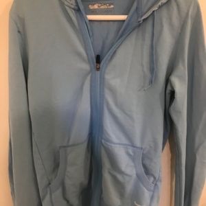 Nike Hoodie, Women, Light Blue, Size L